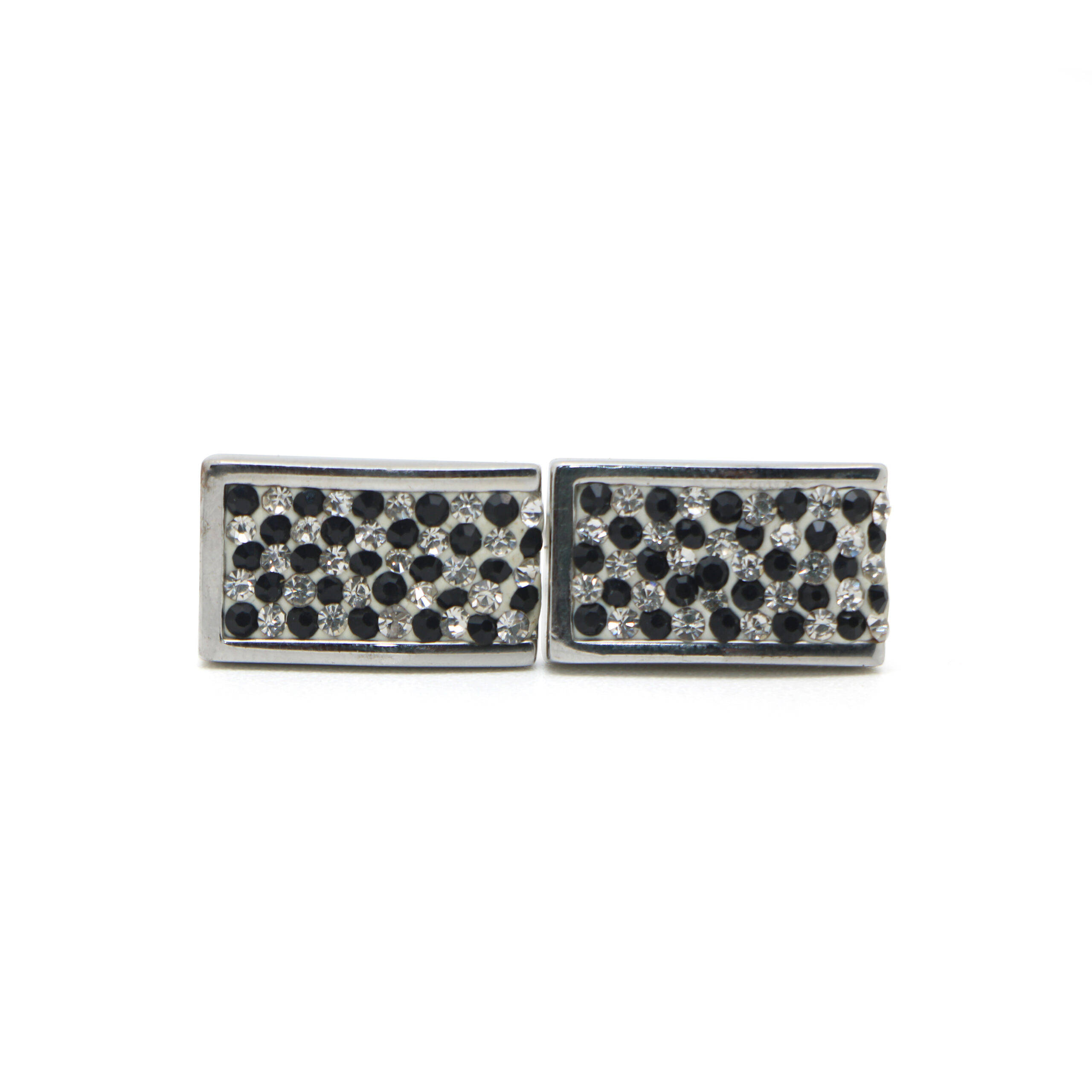 Cufflers Vintage Rectangular Cufflinks with Free Gift Box – CU-1003 – Black