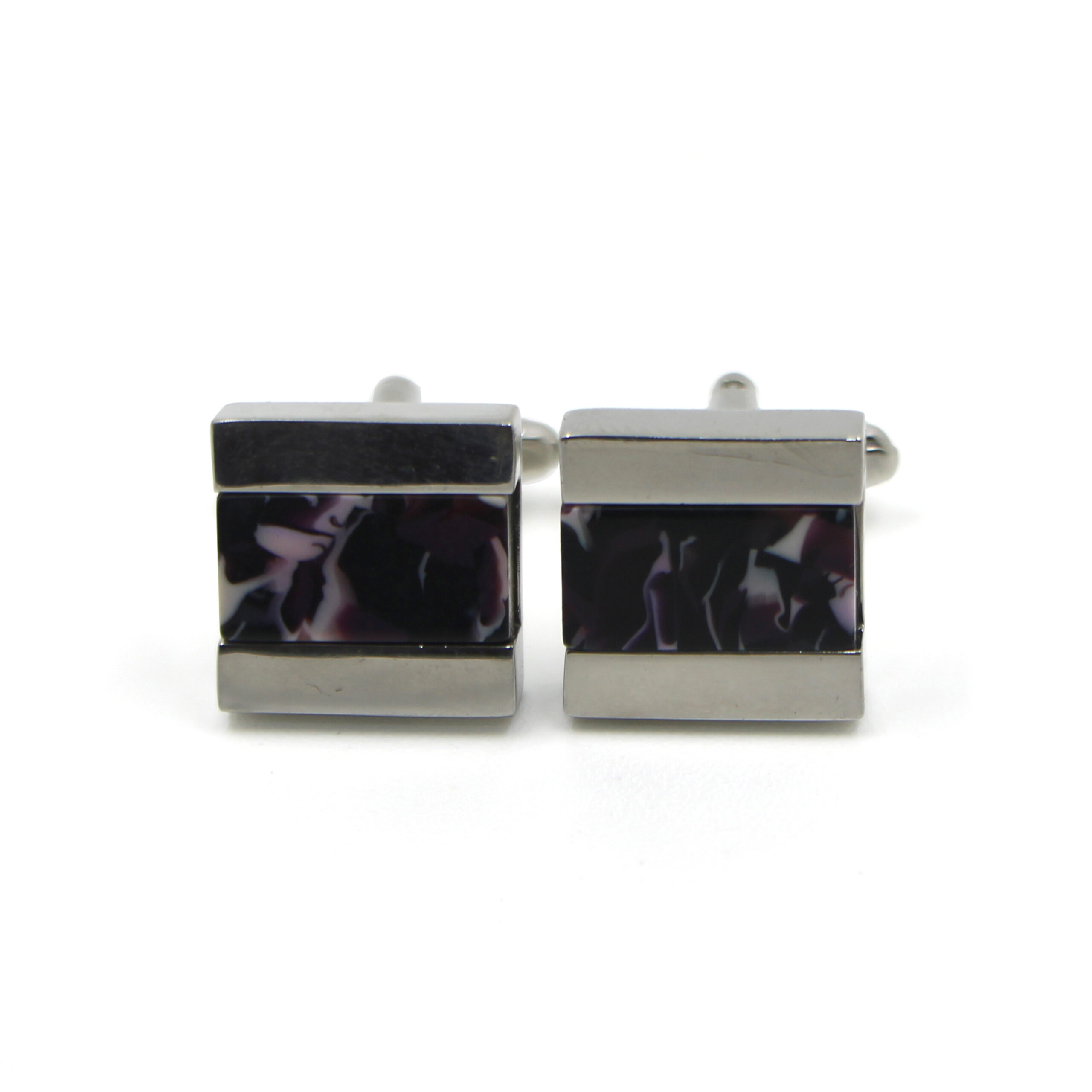 Cufflers Vintage Cufflinks for Men’s Shirt with a Gift Box – CU-1023 – Purple