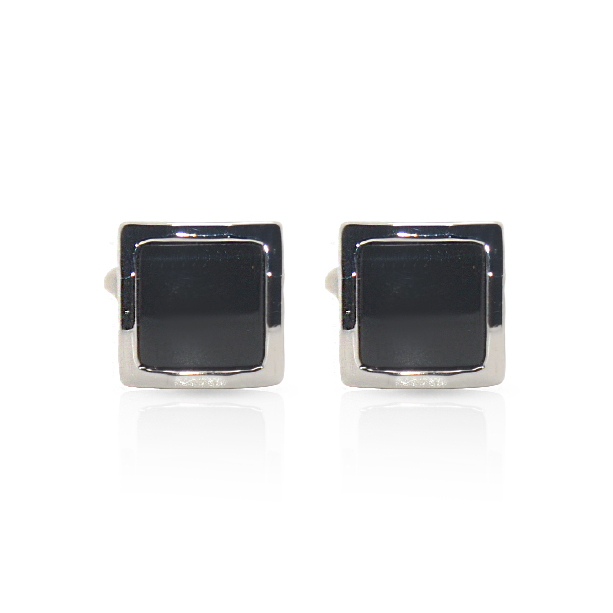 Cufflers Novelty Black Box Cufflinks with Free Gift Box – CU-2028 – Black